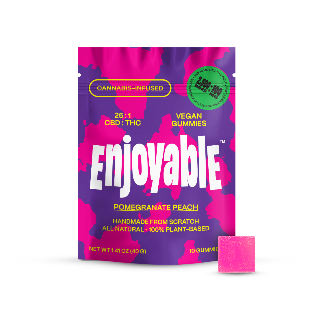 25:1 CBD:THC Vegan Gummies (Virginia Compliant)