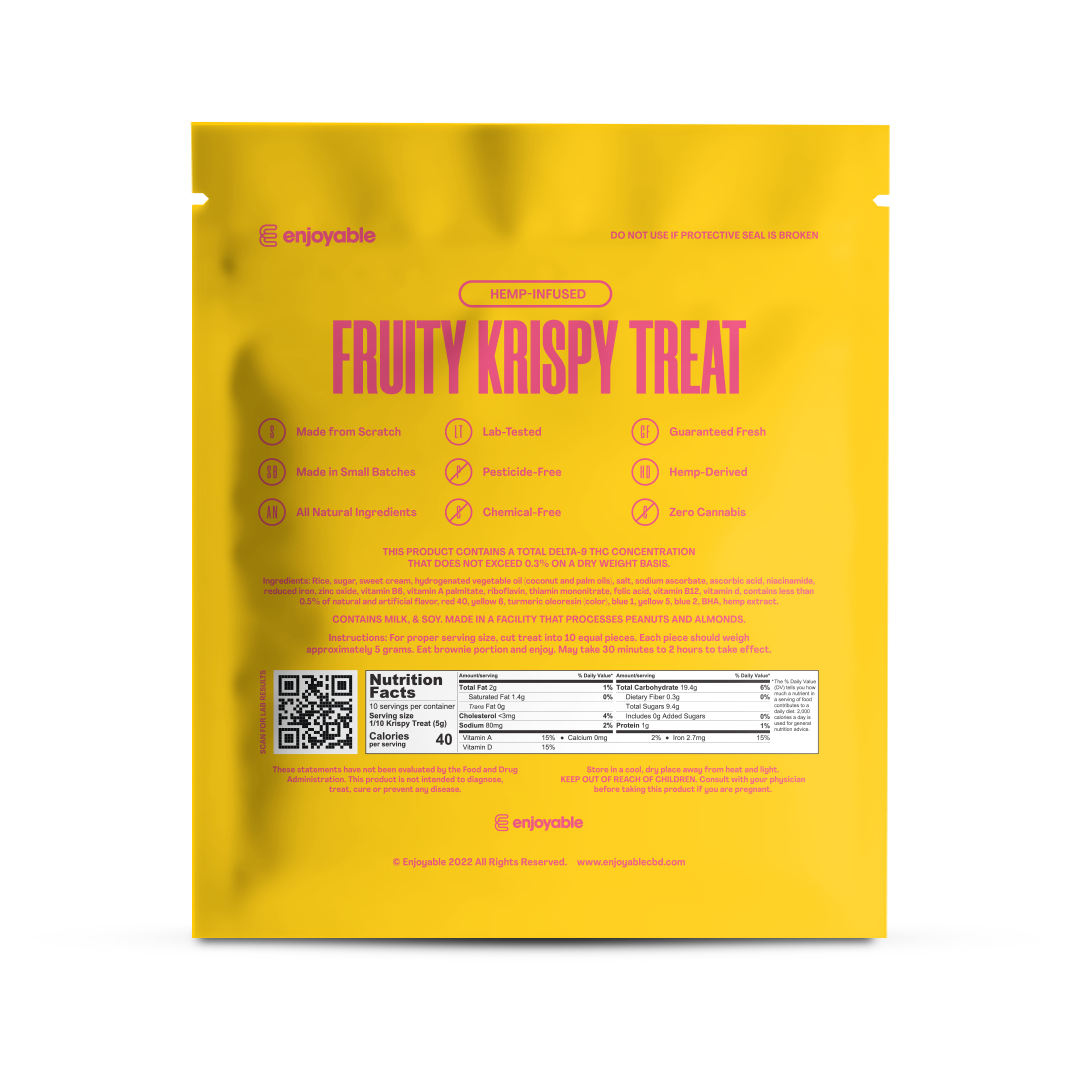 Delta-8 THC Fruity Krispy