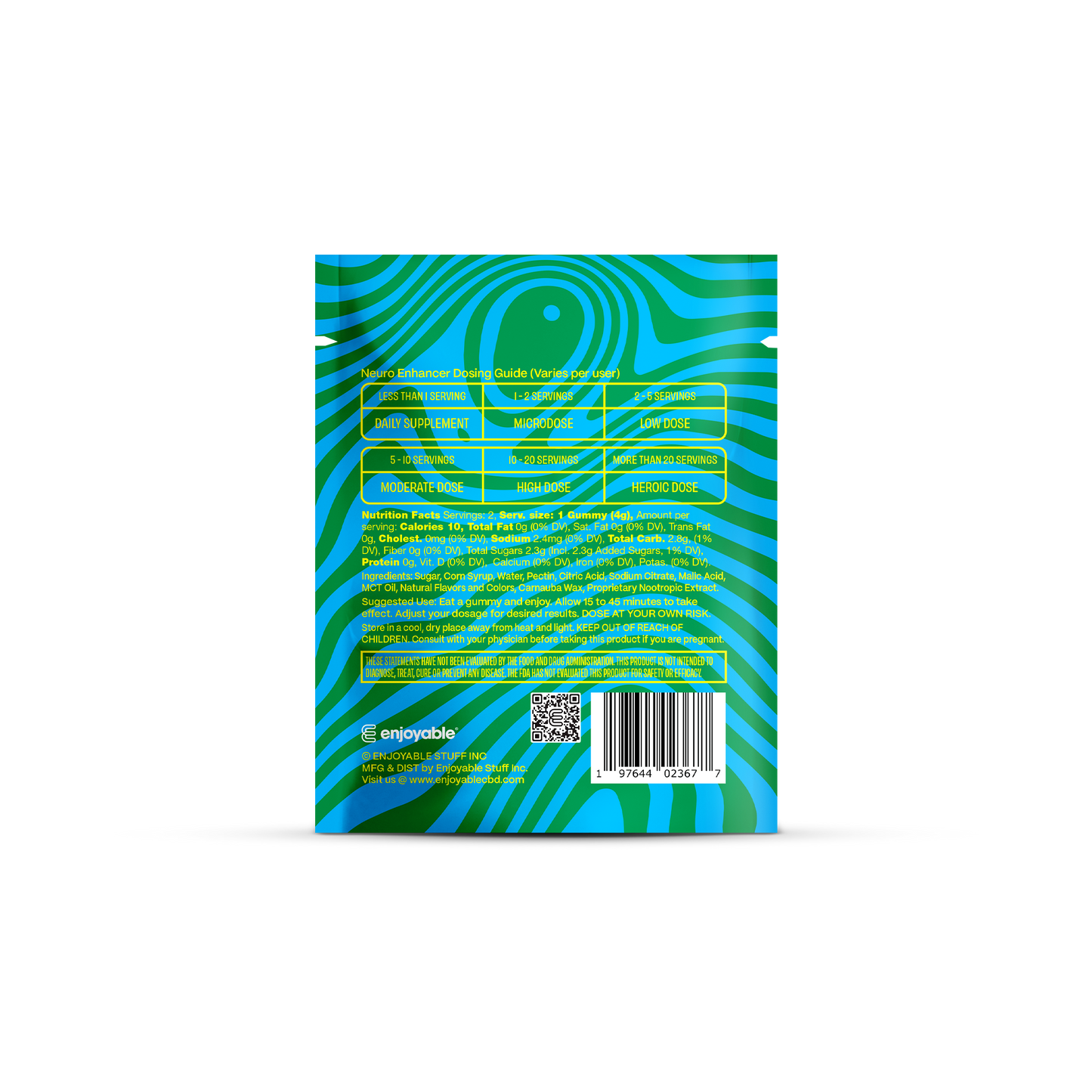 Enjoyable Neuro Enhancer Gummies