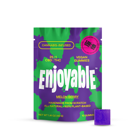 25:1 CBD:THC Vegan Gummies (Virginia Compliant)