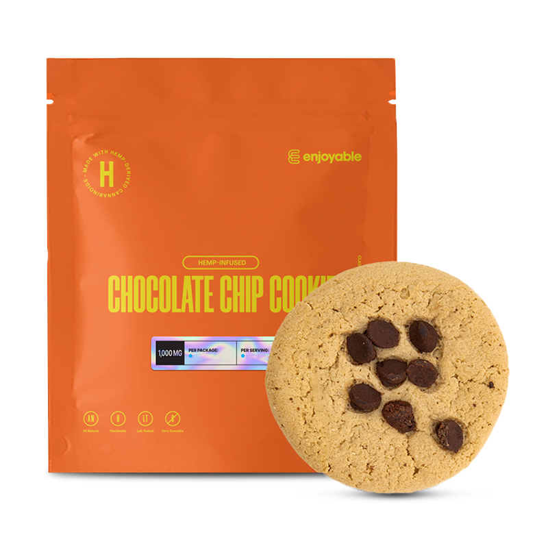 Delta-8 THC Chocolate Chip Cookie