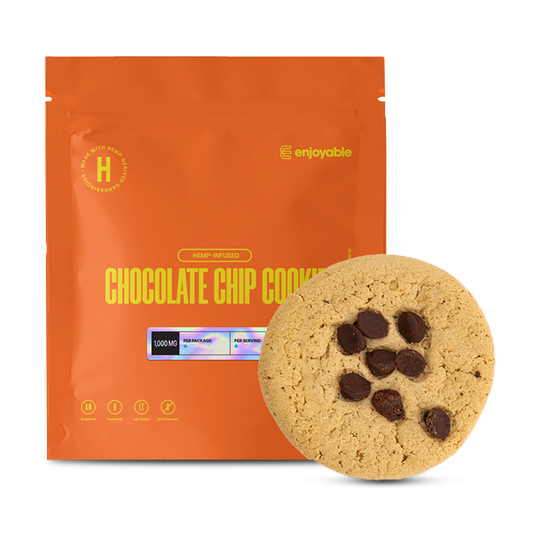 Delta-8 THC Chocolate Chip Cookie