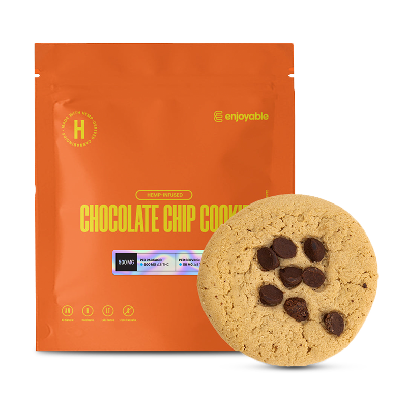 Delta-8 THC Chocolate Chip Cookie