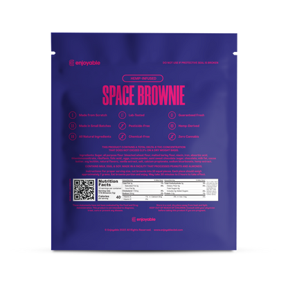 Delta-8 THC Space Brownie