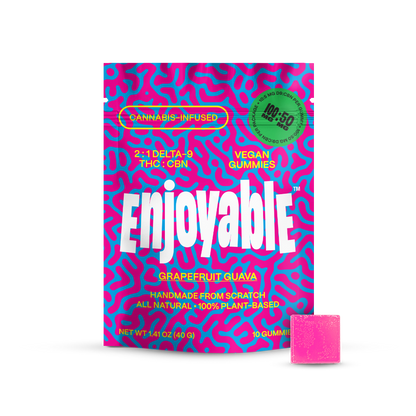 2:1 Delta-9 THC:CBN Vegan Gummies