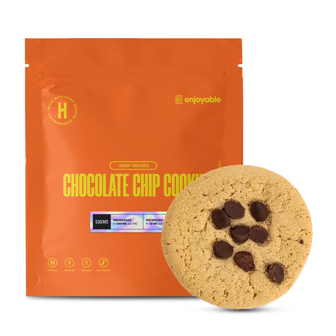 Delta-8 THC Chocolate Chip Cookie