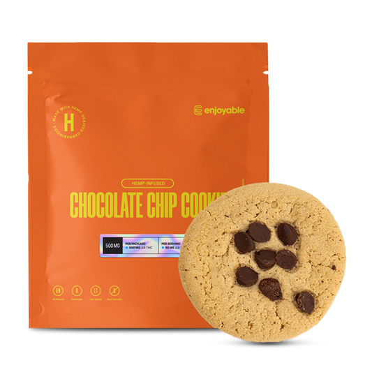 Delta-8 THC Chocolate Chip Cookie